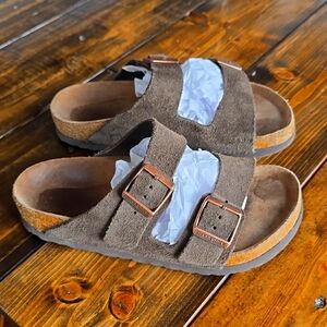 Birkenstock Arizona Shoes Sandals Sz 36 5 5.5 Brown